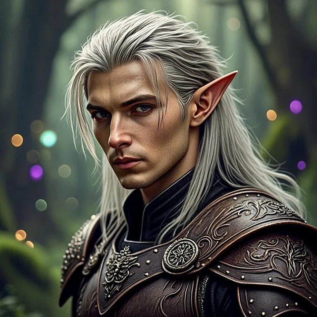 Fantasy style AI avatar example with magical atmosphere