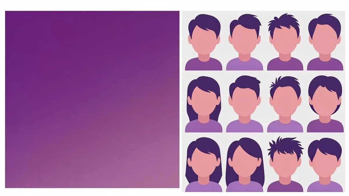 Side-by-side comparison of an AI-generated avatar and a traditional profile photo