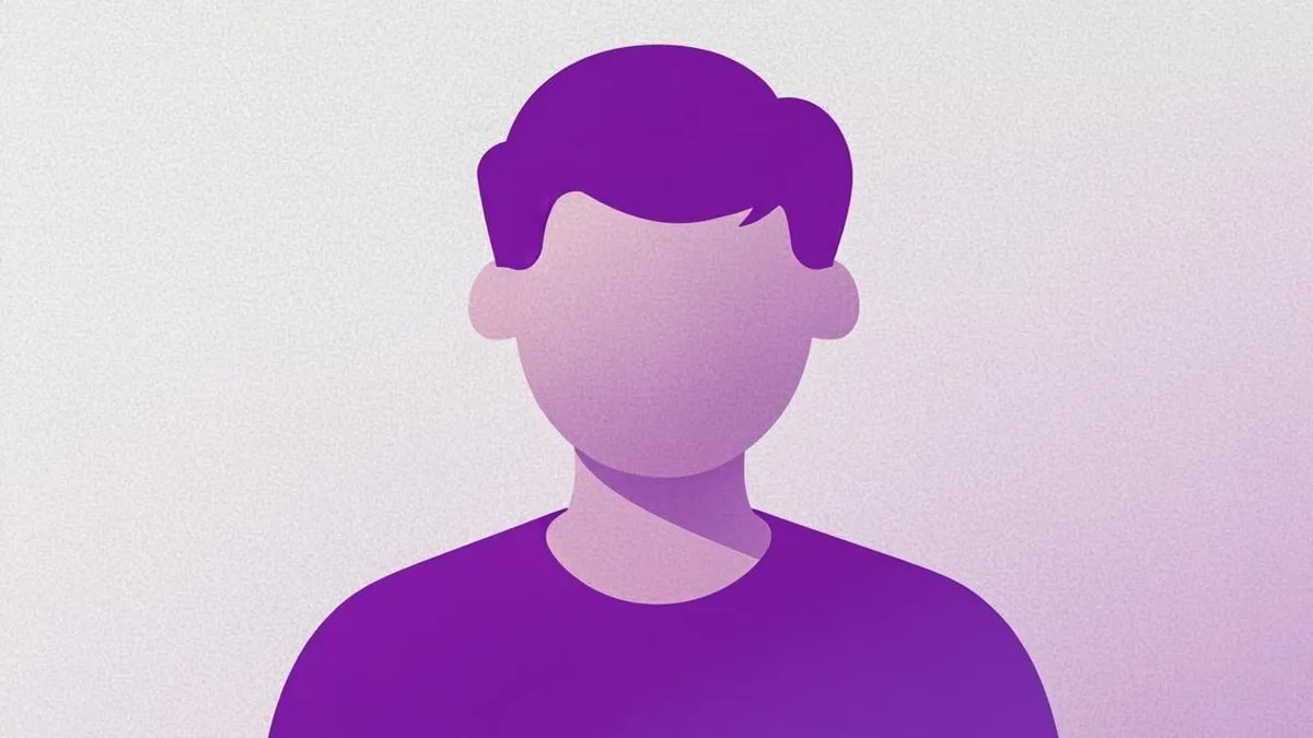 Round profile picture frames with playful stylized characters on a soft background